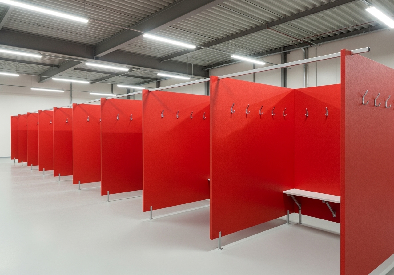 Kompakt Laminat kabin ve bölücü panel sistemleri