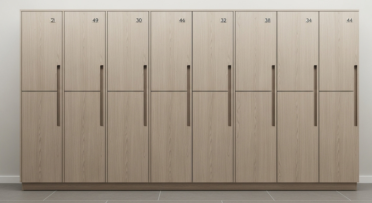 Kompakt Laminat Soyunma Dolapları