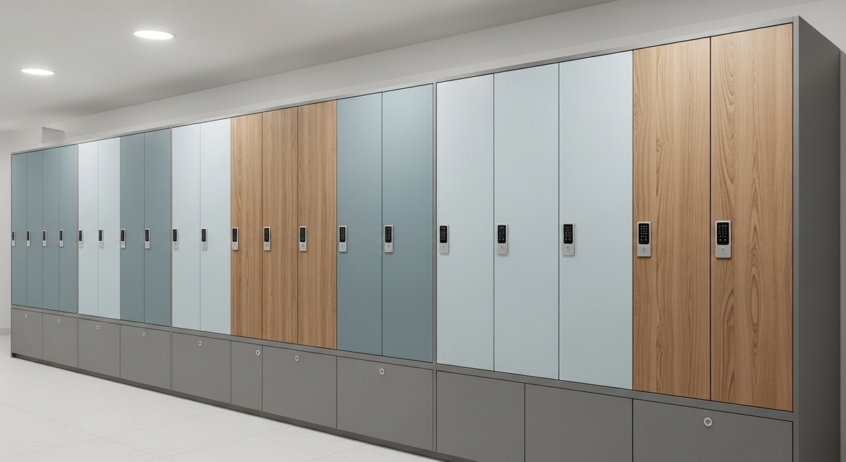 Kompakt Laminat Soyunma Dolapları