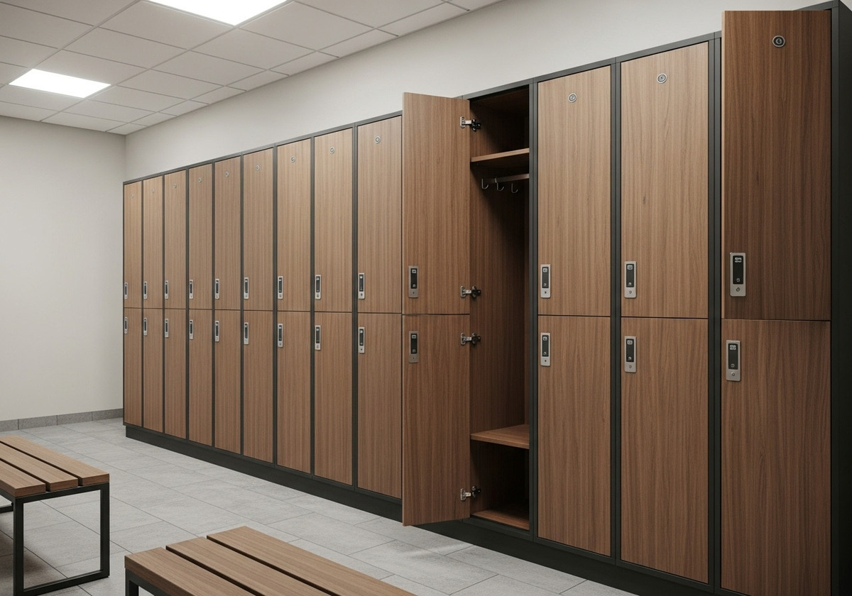 Kompakt Laminat Soyunma Dolapları