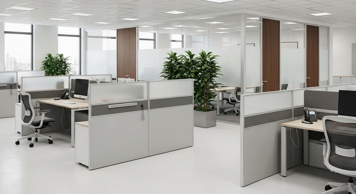 Kompakt Laminat Ofis Bölme Sistemleri