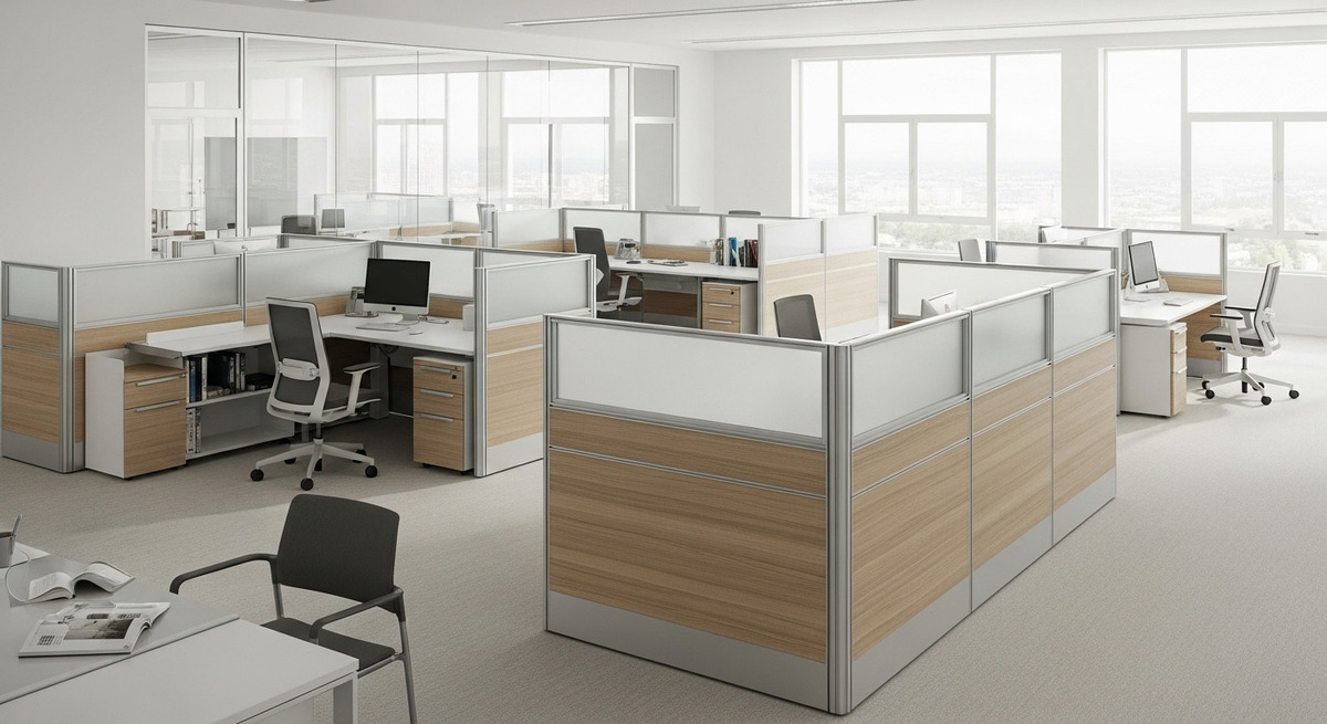 Kompakt Laminat Ofis Bölme Sistemleri